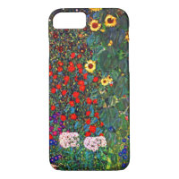 Gustav Klimt Flower Garden