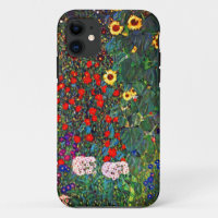 Gustav Klimt Flower Garden
