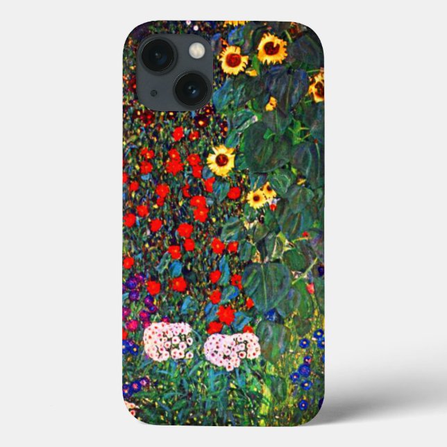 Gustav Klimt Flower Garden Case-Mate iPhone Hülle (Rückseite)