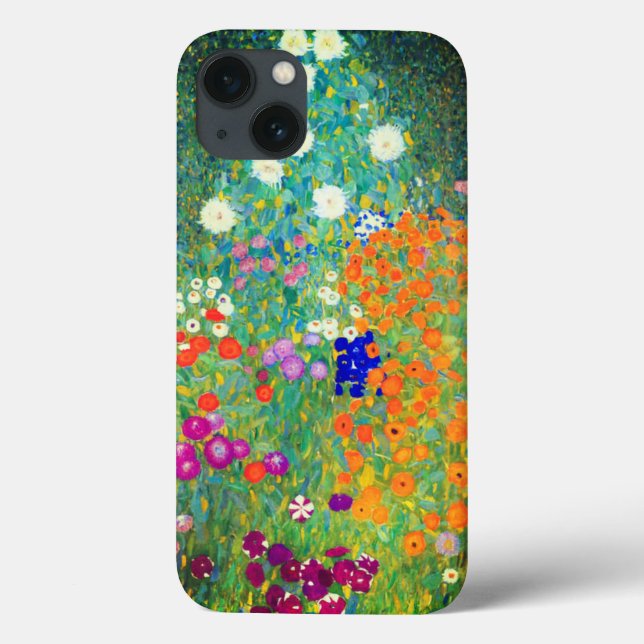 Gustav Klimt Flower Garden Case-Mate iPhone Hülle (Rückseite)