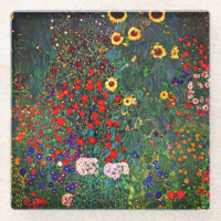 Gustav Klimt Flower Garden