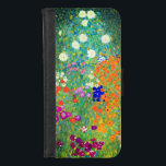 Gustav Klimt Flower Garden iPhone 8/7 Geldbeutel-Hülle<br><div class="desc">iPhone Wallet Case mit Gustav Klimts Ölgemälde Blumengarten (1906). Ein schöner Garten mit lila,  roten,  weißen,  blauen und orangefarbenen Blume. Ein großartiges Geschenk für Jugendliche und österreichische Kunstliebhaber.</div>