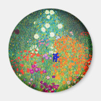 Gustav Klimt Flower Garden