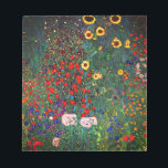 Gustav Klimt Flower Garden Notizblock<br><div class="desc">Bemerkung mit Gustav Klimts Ölgemälde Farm Garden mit Sonnenblumen (1907). Ein wunderschöner Garten mit Sonnenblumen und exquisiten blauen,  roten,  lila,  rosa und weißen Blume. Ein großartiges Geschenk für Jugendliche und österreichische Kunstliebhaber.</div>
