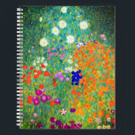 Gustav Klimt Flower Garden Notizbuch<br><div class="desc">Notebook mit dem Ölgemälde von Gustav Klimt (1906). Ein schöner Garten mit lila,  roten,  weißen,  blauen und orangefarbenen Blume. Ein großartiges Geschenk für Jugendliche und österreichische Kunstliebhaber.</div>