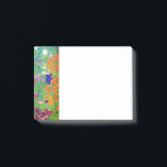 Gustav Klimt Flower Garden Post-it Klebezettel<br><div class="desc">Post-it Notes mit Gustav Klimts Ölgemälde Blumengarten (1906). Ein schöner Garten mit lila,  roten,  weißen,  blauen und orangefarbenen Blume. Ein großartiges Geschenk für Jugendliche und österreichische Kunstliebhaber.</div>