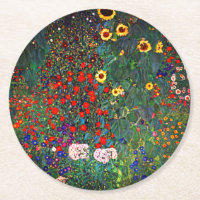 Gustav Klimt Flower Garden