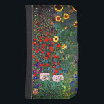 Gustav Klimt Flower Garden Galaxy S4 Geldbeutel Hülle<br><div class="desc">Samsung Galaxy Ballett Case mit Gustav Klimts Ölgemälde Farm Garden mit Sonnenblumen (1907). Ein wunderschöner Garten mit Sonnenblumen und exquisiten blauen,  roten,  lila,  rosa und weißen Blume. Ein großartiges Geschenk für Jugendliche und österreichische Kunstliebhaber.</div>