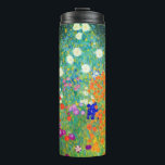 Gustav Klimt Flower Garden Thermosbecher<br><div class="desc">Thermal Tumbler mit Gustav Klimts Ölgemälde Blumengarten (1906). Ein schöner Garten mit lila,  roten,  weißen,  blauen und orangefarbenen Blume. Ein großartiges Geschenk für Jugendliche und österreichische Kunstliebhaber.</div>