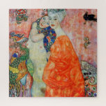 Gustav Klimt - Frauenfreunde<br><div class="desc">Freundinnen - Gustav Klimt, Öl auf Leinwand, 1916-17 (1945 zerstört)</div>