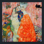 Gustav Klimt - Frauenfreunde Poster<br><div class="desc">Freundinnen - Gustav Klimt,  Öl auf Leinwand,  1916-17 (1945 zerstört)</div>