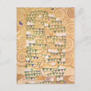 Gustav Klimt Fries Baum des Lebens Postkarte