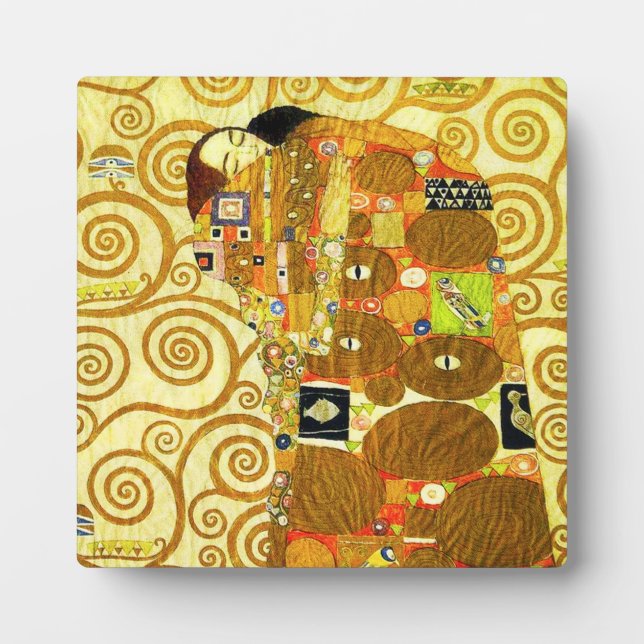 Gustav Klimt Fulfillment Fotoplatte (Vorderseite)