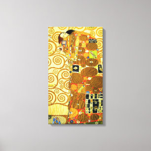 Gustav Klimt Fulfillment Leinwand Poster
