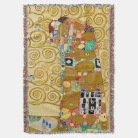 Gustav Klimt Fulfillment Nouveau Couple