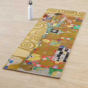 Gustav Klimt Fulfillment Nouveau Couple Yogamatte