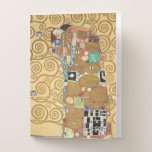 Gustav Klimt - Fulfillment, Stoclet Frieze Bewerbungsmappe<br><div class="desc">The Tree of Life,  Stoclet frize,  Fulfilment Lovers - Gustav Klimt,  Pappe,  1909</div>