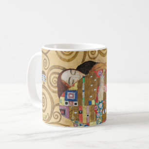 Gustav Klimt - Fulfillment, Stoclet Frieze Kaffeetasse
