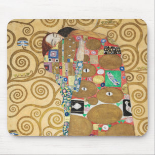Gustav Klimt - Fulfillment, Stoclet Frieze Mousepad