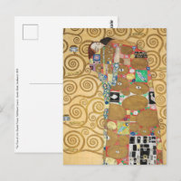 Gustav Klimt - Fulfillment, Stoclet Frieze