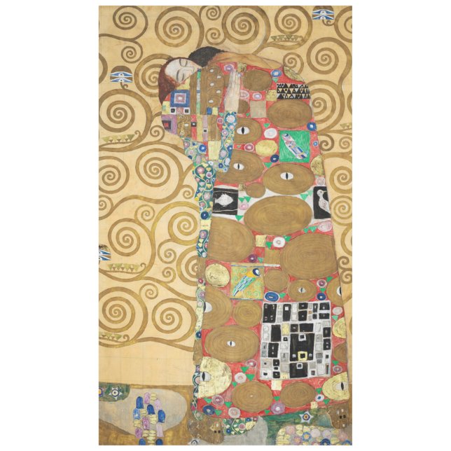 Gustav Klimt - Fulfillment, Stoclet Frieze Tischdecke (Vorderseite)