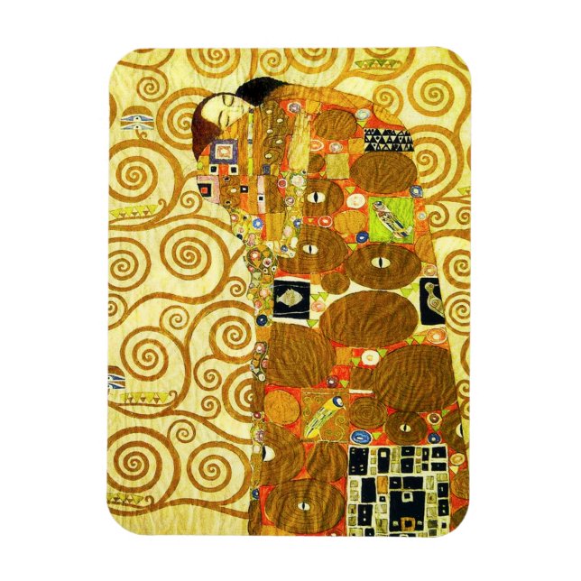 Gustav Klimt Fulfilment Magnet (Vertikal)
