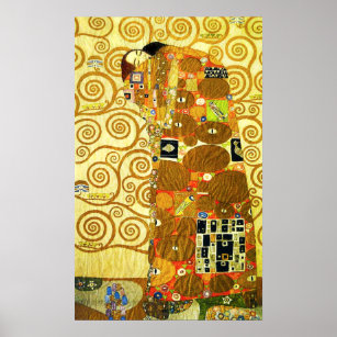 Gustav Klimt Fulfilment Poster