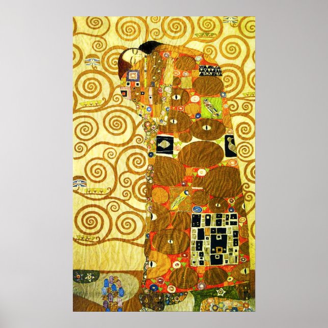 Gustav Klimt Fulfilment Poster (Vorne)