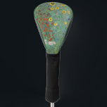 Gustav Klimt - Garten mit Sonnenblumen Golf Headcover<br><div class="desc">Garten mit Sonnenblumen / Bauerngarten mit Sonnenblumen - Gustav Klimt in 1905-1906</div>