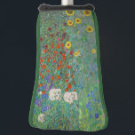 Gustav Klimt - Garten mit Sonnenblumen Golf Headcover<br><div class="desc">Garten mit Sonnenblumen / Bauerngarten mit Sonnenblumen - Gustav Klimt in 1905-1906</div>