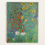 Gustav Klimt - Garten mit Sonnenblumen Planer<br><div class="desc">Garten mit Sonnenblumen / Bauerngarten mit Sonnenblumen - Gustav Klimt in 1905-1906</div>
