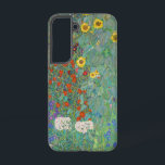 Gustav Klimt - Garten mit Sonnenblumen Samsung Galaxy Hülle<br><div class="desc">Garten mit Sonnenblumen / Bauerngarten mit Sonnenblumen - Gustav Klimt in 1905-1906</div>