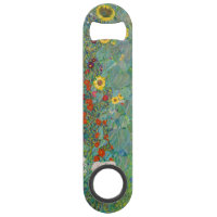 Gustav Klimt - Garten mit Sonnenblumen