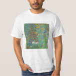 Gustav Klimt - Garten mit Sonnenblumen T-Shirt<br><div class="desc">Garten mit Sonnenblumen / Bauerngarten mit Sonnenblumen - Gustav Klimt in 1905-1906</div>