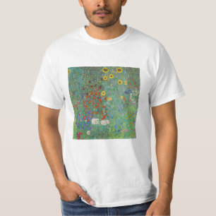 Gustav Klimt - Garten mit Sonnenblumen T-Shirt