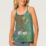 Gustav Klimt - Garten mit Sonnenblumen Tanktop<br><div class="desc">Garten mit Sonnenblumen / Bauerngarten mit Sonnenblumen - Gustav Klimt in 1905-1906</div>