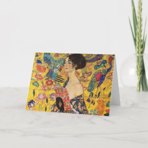Gustav Klimt Greetings Card Karte