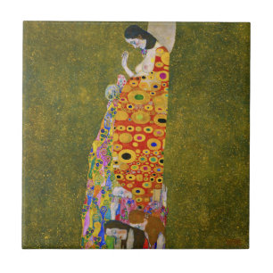 Gustav Klimt - Hoffnung II Fliese