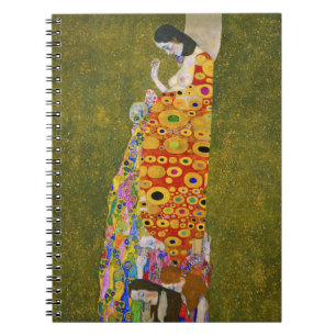 Gustav Klimt - Hoffnung II Notizblock