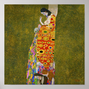 Gustav Klimt - Hoffnung II Poster