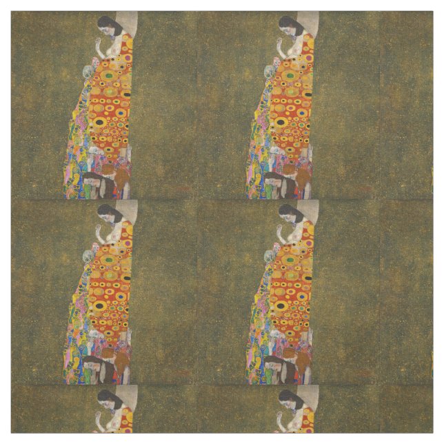 Gustav Klimt - Hoffnung Stoff (Muster)