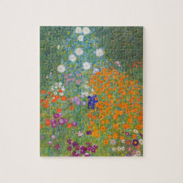 Gustav Klimt Hütte Gartenmalerei Puzzle