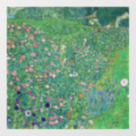 Gustav Klimt - Italienische Gartenlandschaft Fensteraufkleber<br><div class="desc">Italienische Gartenlandschaft / Italienische Kulturlandschaft - Gustav Klimt,  Öl auf Leinwand,  1913</div>