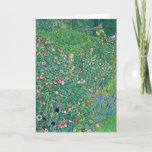 Gustav Klimt - Italienische Gartenlandschaft Karte<br><div class="desc">Italienische Gartenlandschaft / Italienische Kulturlandschaft - Gustav Klimt,  Öl auf Leinwand,  1913</div>