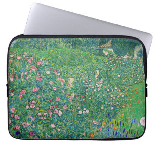 Gustav Klimt - Italienische Gartenlandschaft Laptopschutzhülle
