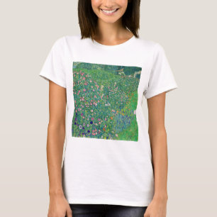 Gustav Klimt - Italienische Gartenlandschaft T-Shirt