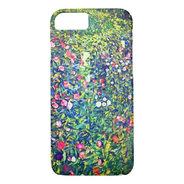 Gustav Klimt Italienischer Garten Case-Mate iPhone Hülle (Rückseite)