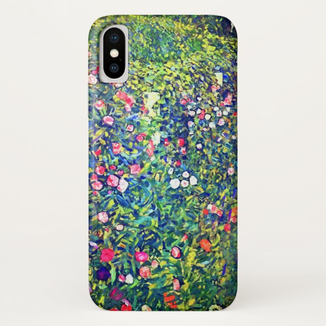 Gustav Klimt Italienischer Garten Case-Mate iPhone Hülle (Rückseite)