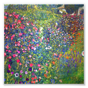 Gustav Klimt Italienischer Garten Landschaft Fotodruck