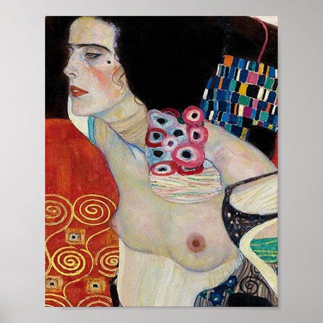 Gustav Klimt - Judith II Salome 1909 Poster (Vorne)